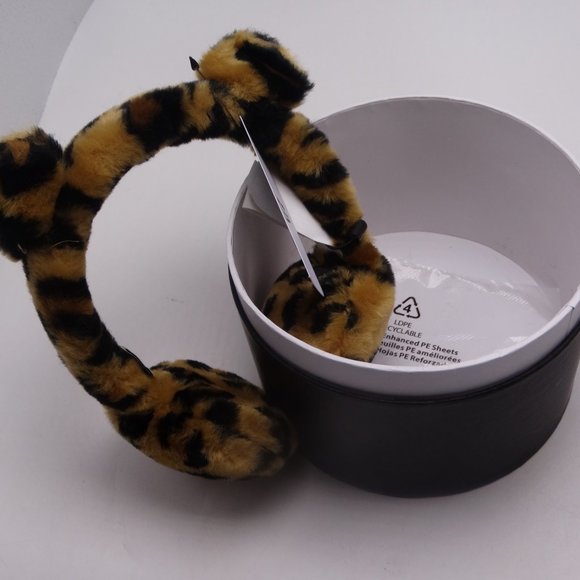 UGG FAUX FUR EARMUFF WITH EARS AND MITTENS 2-4 YRS NEW - Picture 5 of 6